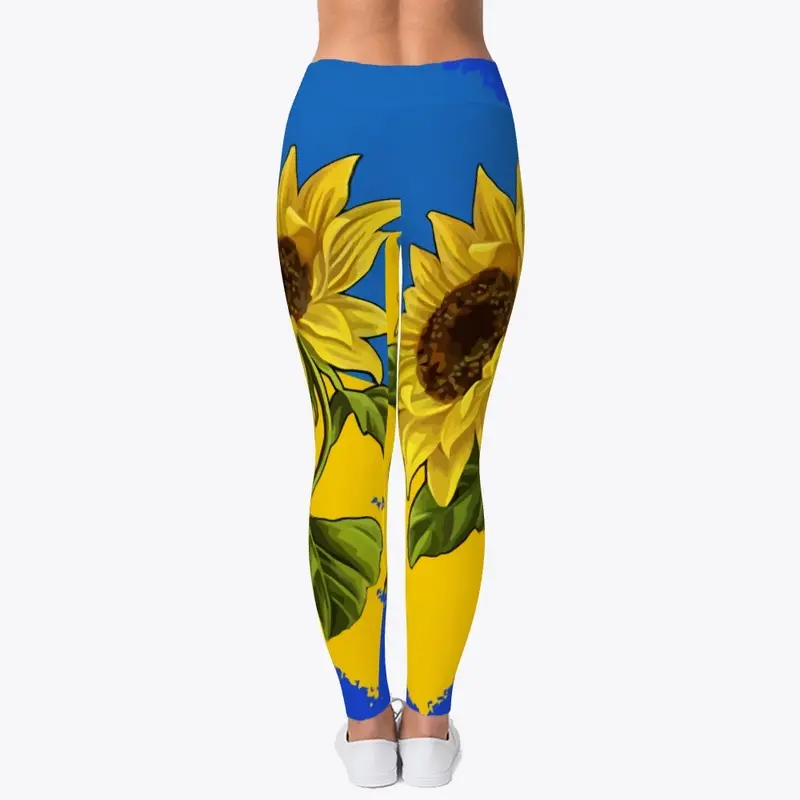 Ukraine Sunflower Leggings